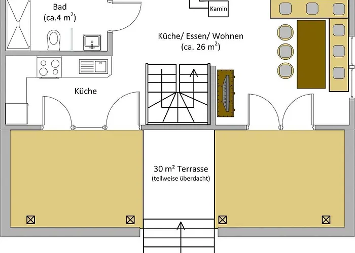 펜션 Lauch3 - Ferienhaeuser Am